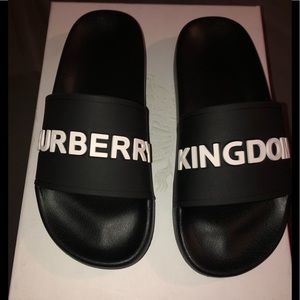 Kids Burberry Slides
